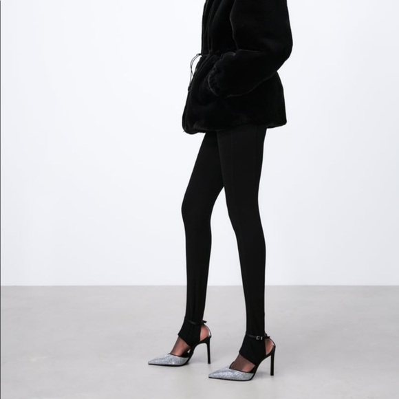 ZARA SPARKLY HIGH HEELED SHOES like PRADA - Picture 10 of 14